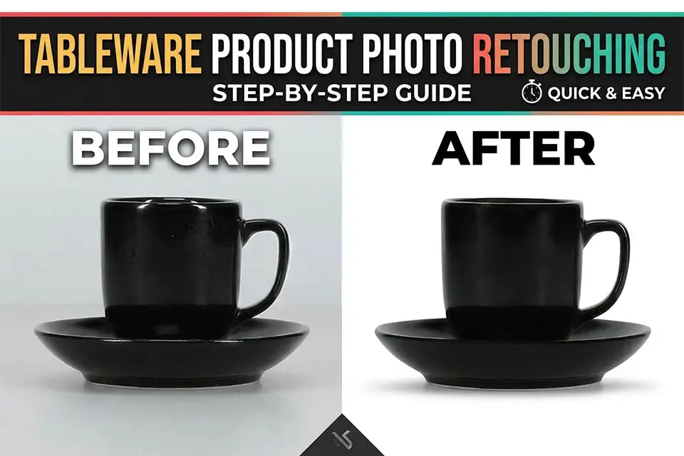 Tableware Product Photo Retouching