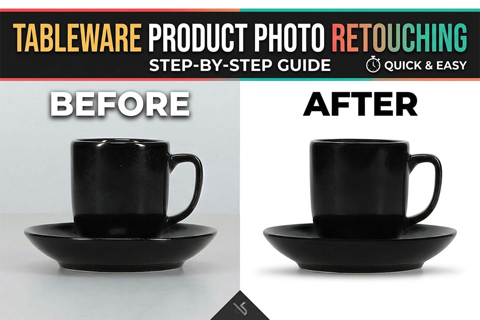 Tableware Product Photo Retouching