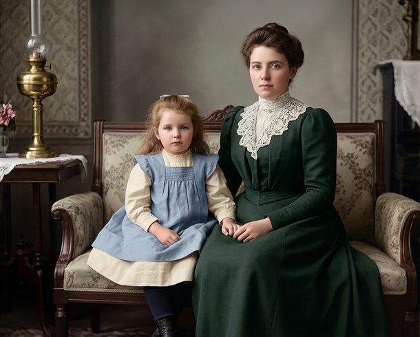 After: AI Photo Restoration & Colorization