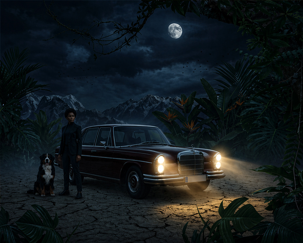 Creative Photo Manipulation – After example: Cinematic Mood Transformation