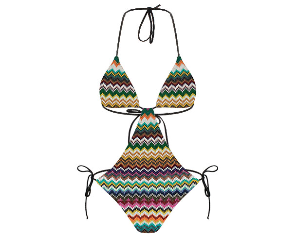 Ghost Mannequin Effect – After example: Swimwear Multi-piece Ghost Effect
