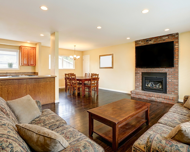Interior Product Editing – After example: Open Plan Multi-Room Retouching