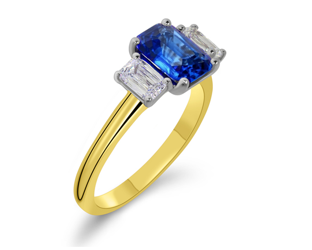Jewelry Photo Editing – After example: Gemstone Ring Correction