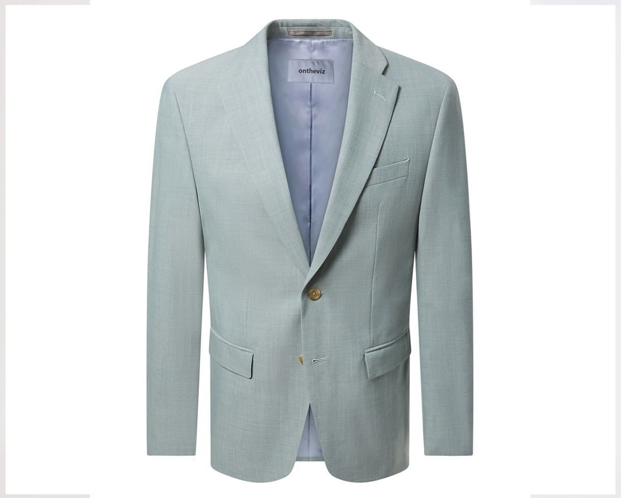 After editing — Suit Jacket Ghost Mannequin (Ghost Mannequin Effect)