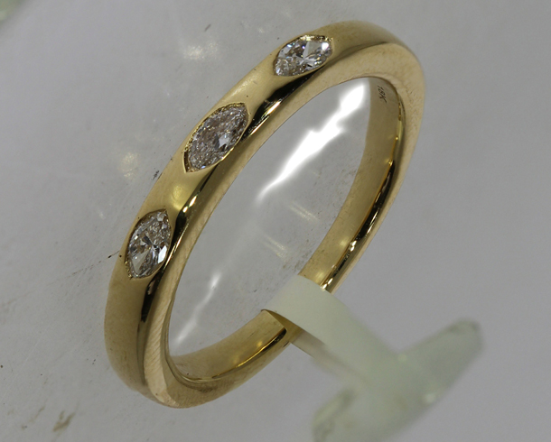 High-End Retouching – before example: Simple Band Retouching