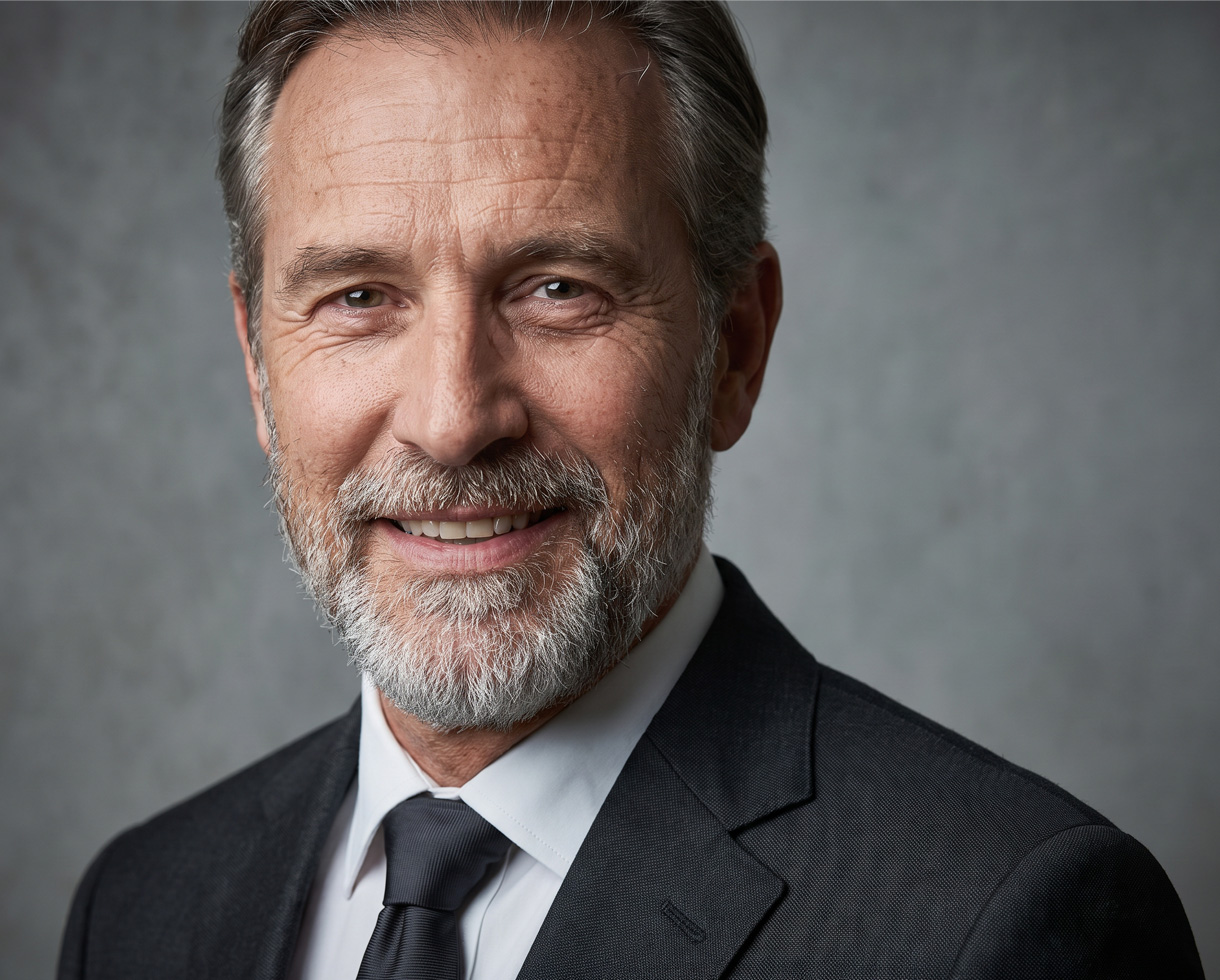 Before Executive Headshot Enhancement
