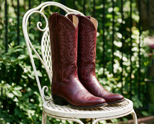 Shoe Photo Retouching – before example: Outdoor Background & Boot Retouching