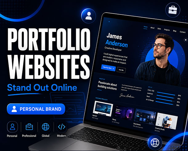 Video thumbnail — Portfolio & Personal Brand Website (Website Design & Development)